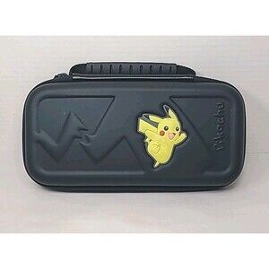 Pikachu Pokemon Nintendo Switch Portable Black Case 2018